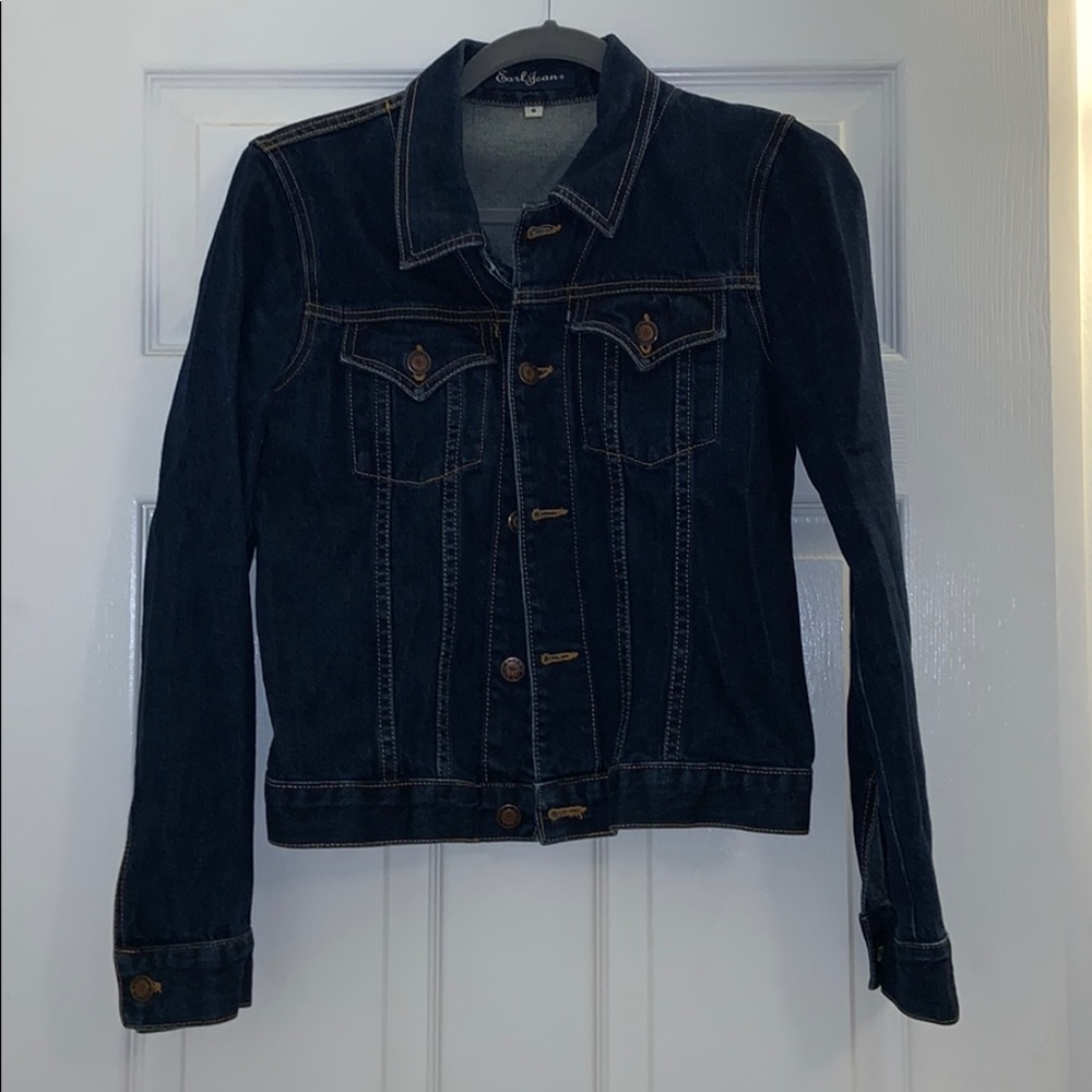 Dark Blue Jean Jacket | Size: Small